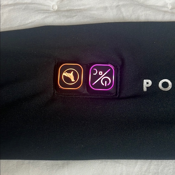 Black Fitted Long Sleeve Polo Top - Picture 12 of 12